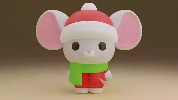 Christmas mouse 08