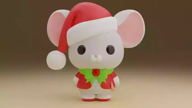 Christmas mouse 06