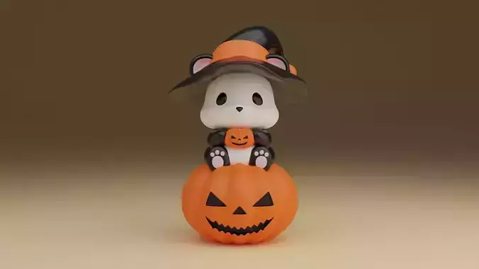 halloween panda