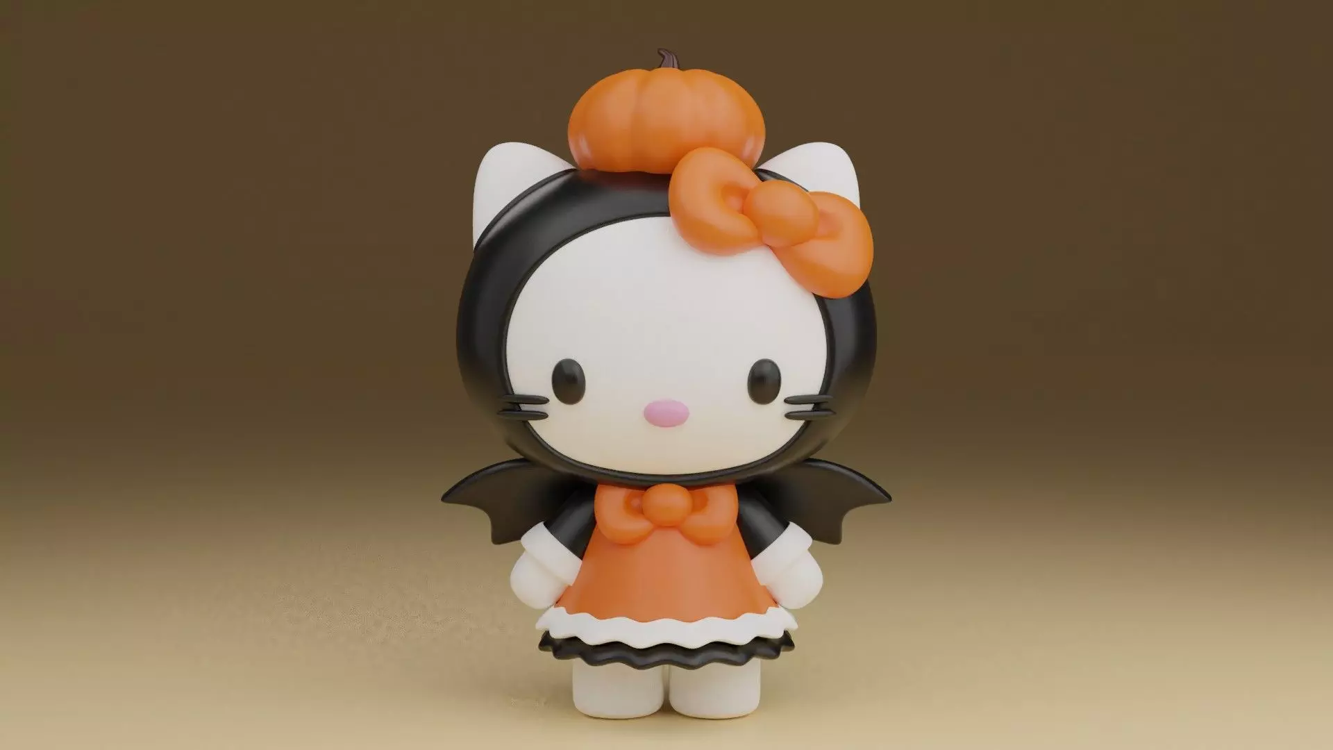 Hello kitty sanrio halloween 10 3D print model