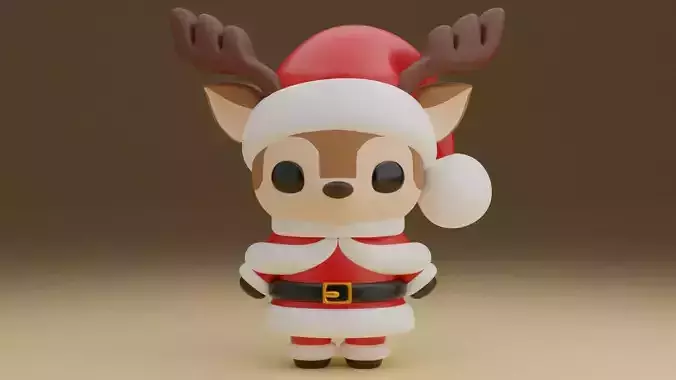 Christmas deer 05