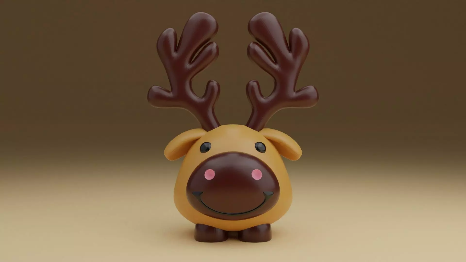 deer 01 3D print model_0