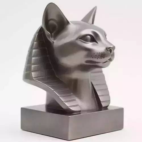Cat sculpture