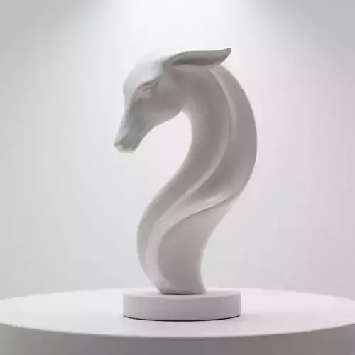 Fox sculpture