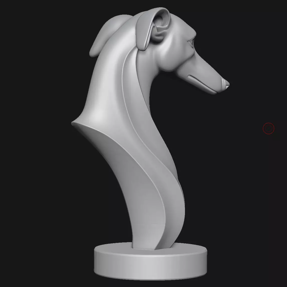 Greyhound 3D print model_3