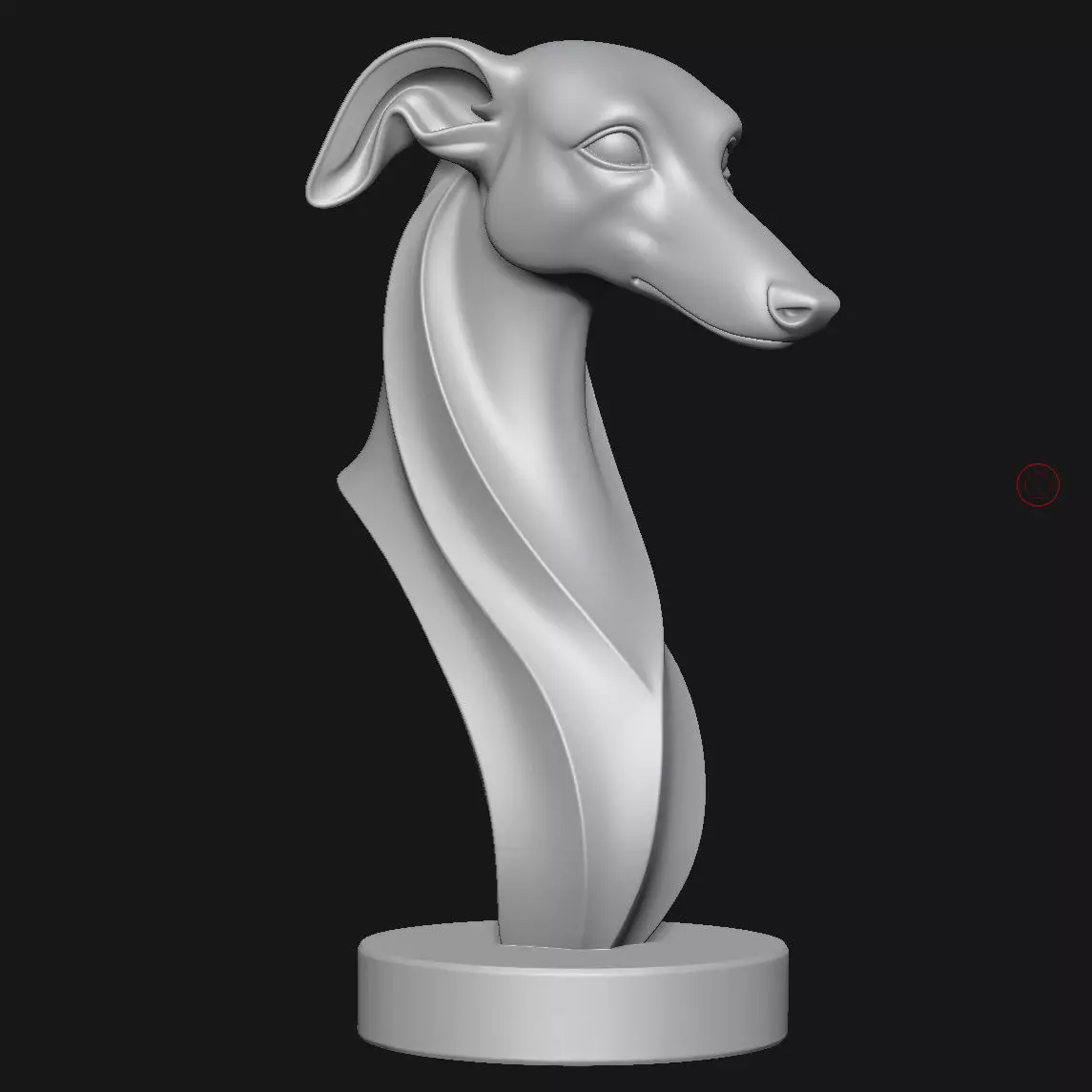 Greyhound 3D print model_2