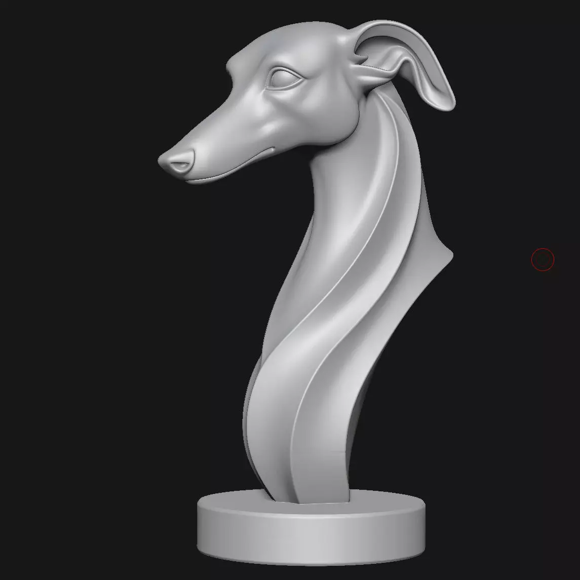 Greyhound 3D print model_6