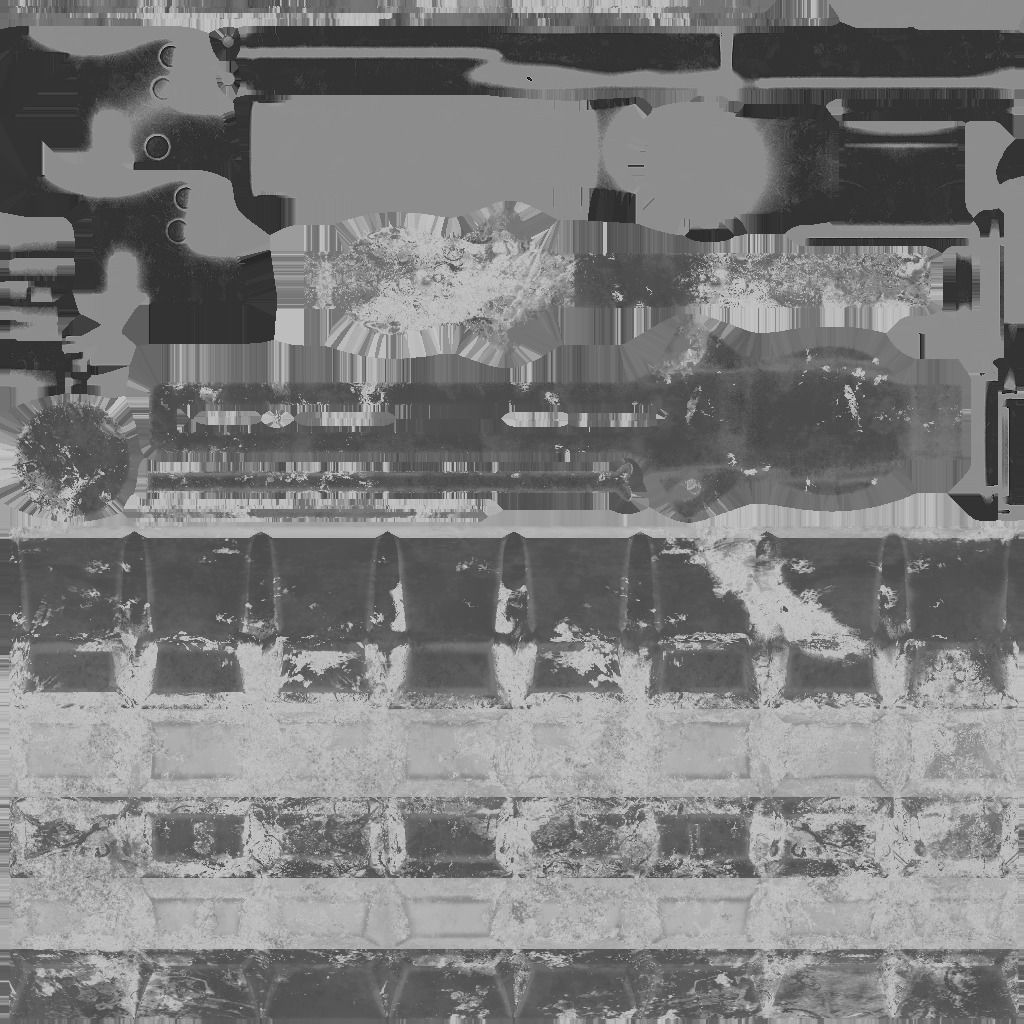 Granata grenade on side of road Free low-poly 3D model_11