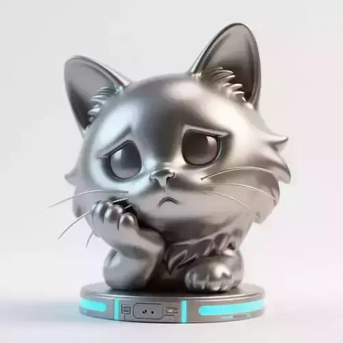 Cat sculpture