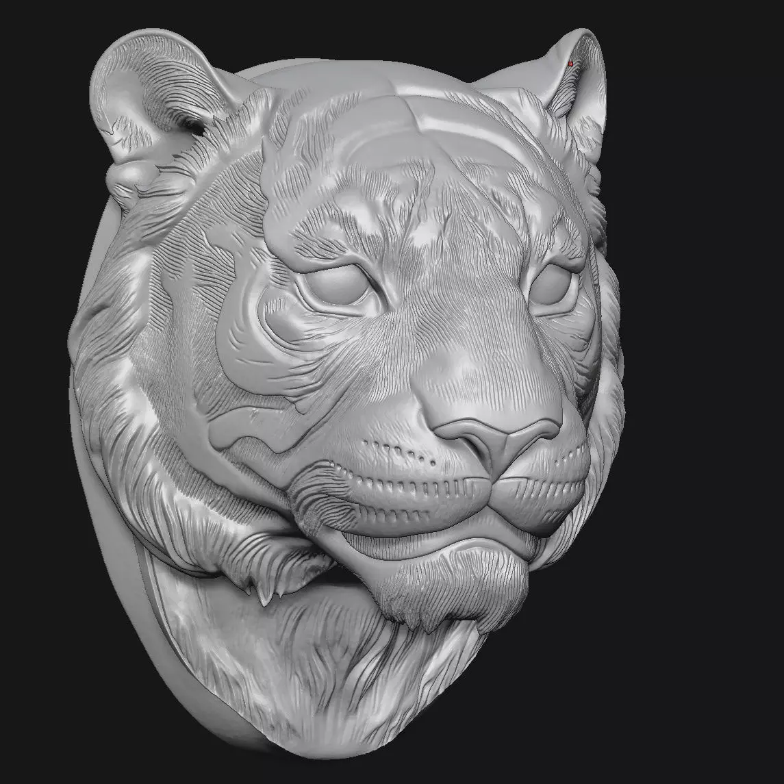 tiger 3D print model_1