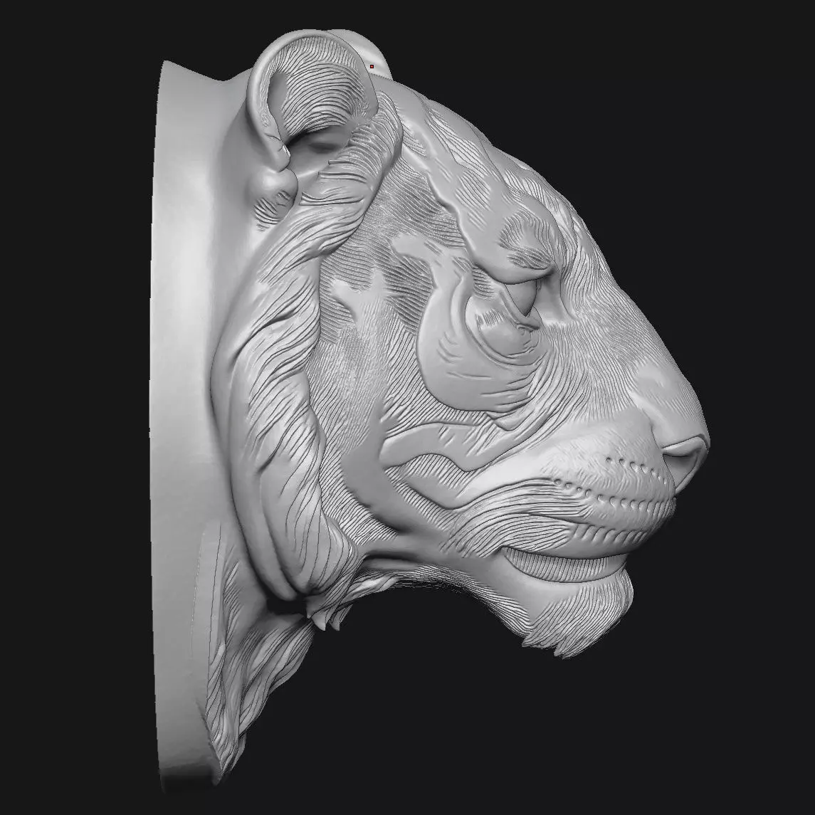 tiger 3D print model_2