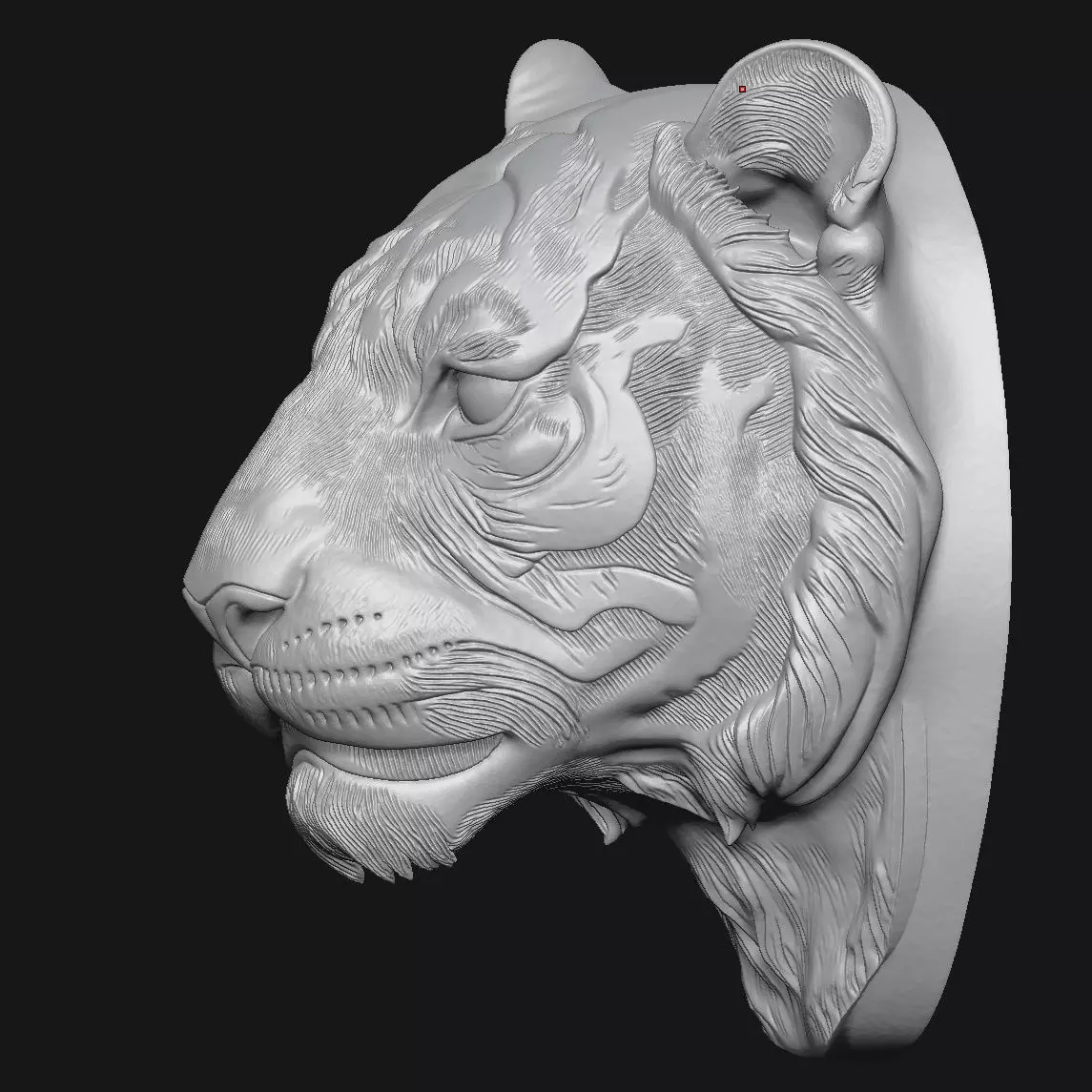 tiger 3D print model_4
