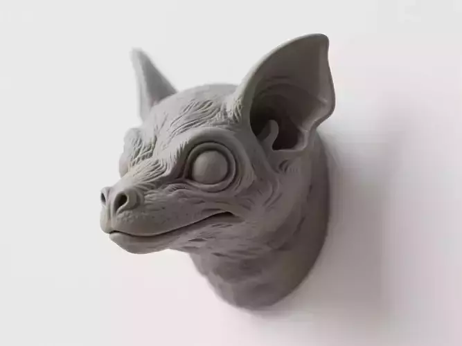 Bat sculpture