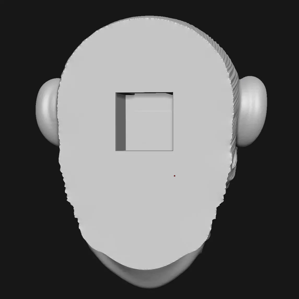 Chimpanzees 3D print model_2