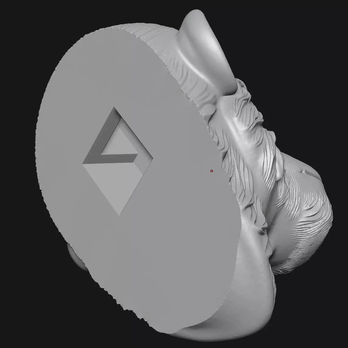 Chimpanzees 3D print model_6