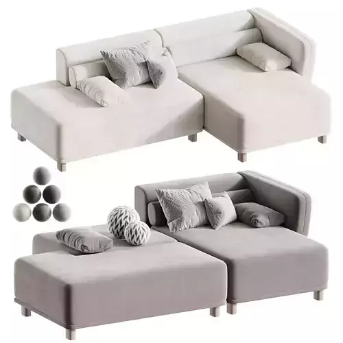 Corner sofa Wivel
