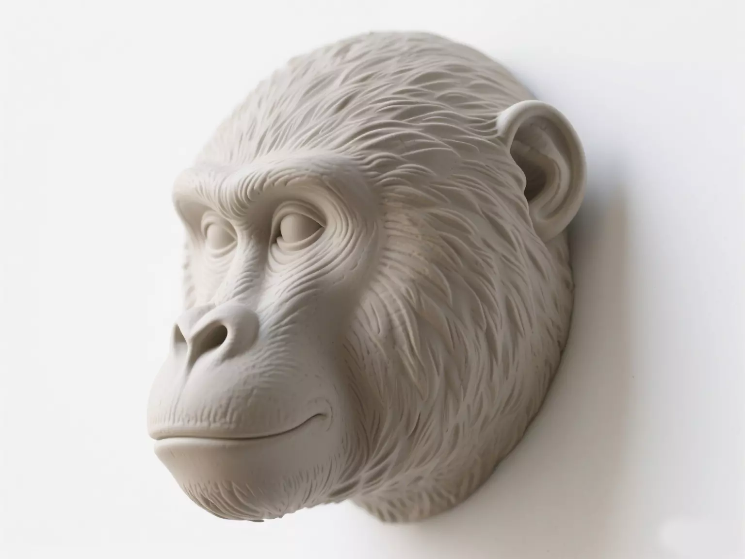 Chimpanzees 3D print model