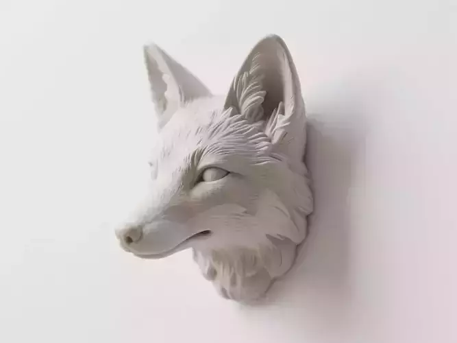Fox sculpture