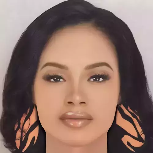 Chante Adams Head - No Hair - Low poly head for game