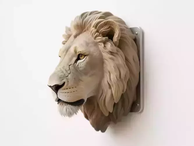 Lion sculpture