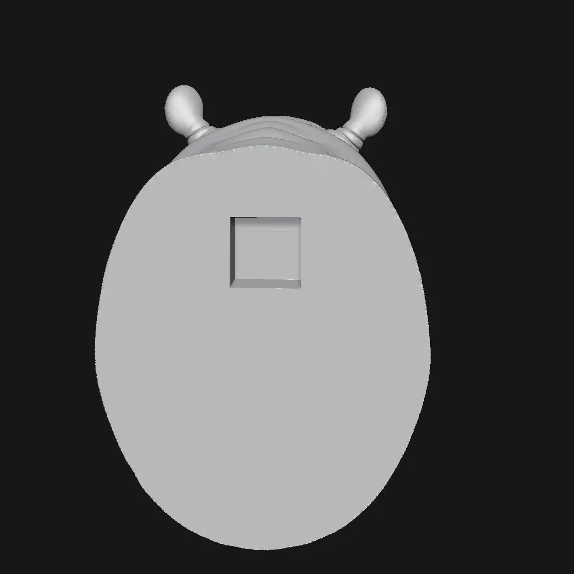 Hippopotamus 3D print model_3