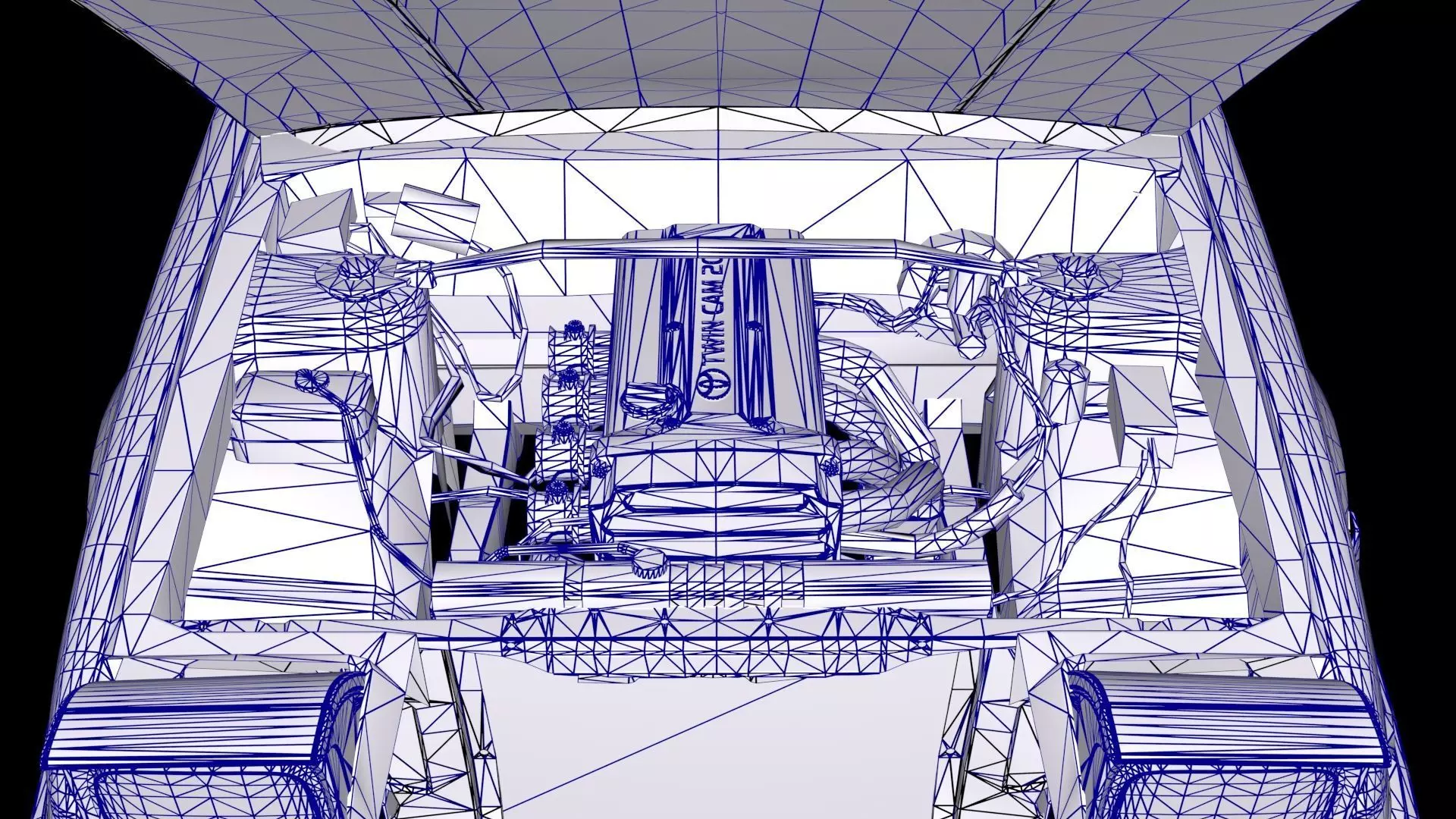 Initial D Takumi Toyota AE86 Trueno GT-Apex  Low-poly 3D model_23