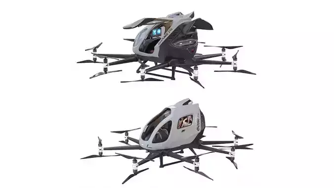 unmanned passenger-carrying aircraft