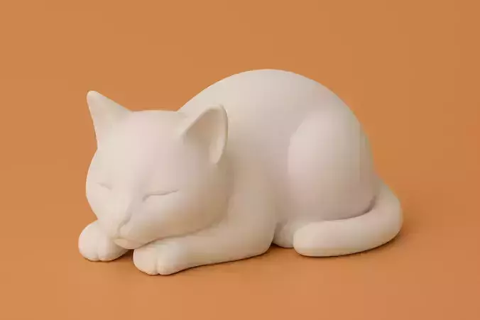 Sleeping cat