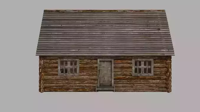 Rough Wood House in the Forest