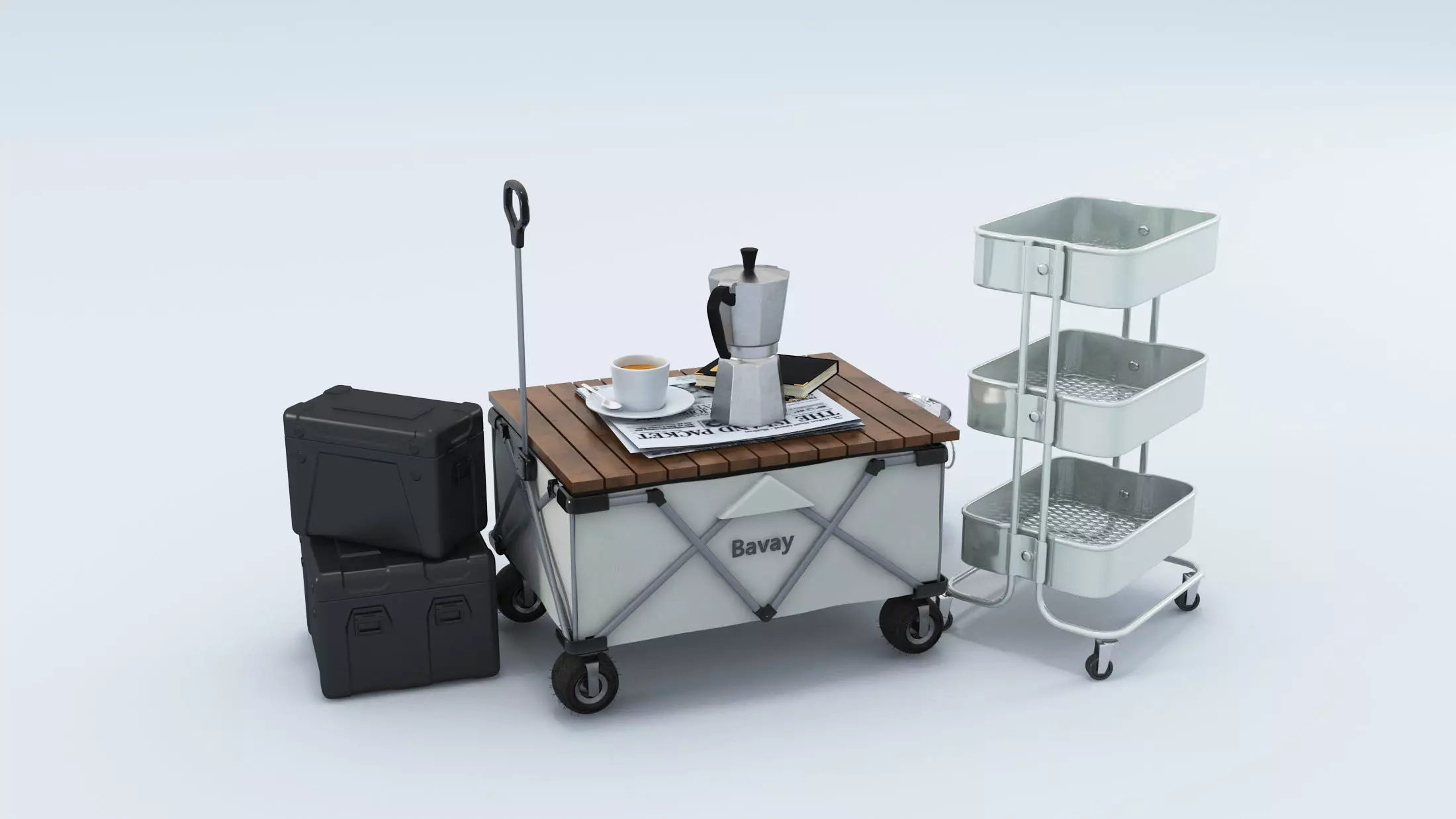 outdoor gear Low-poly 3D model_1