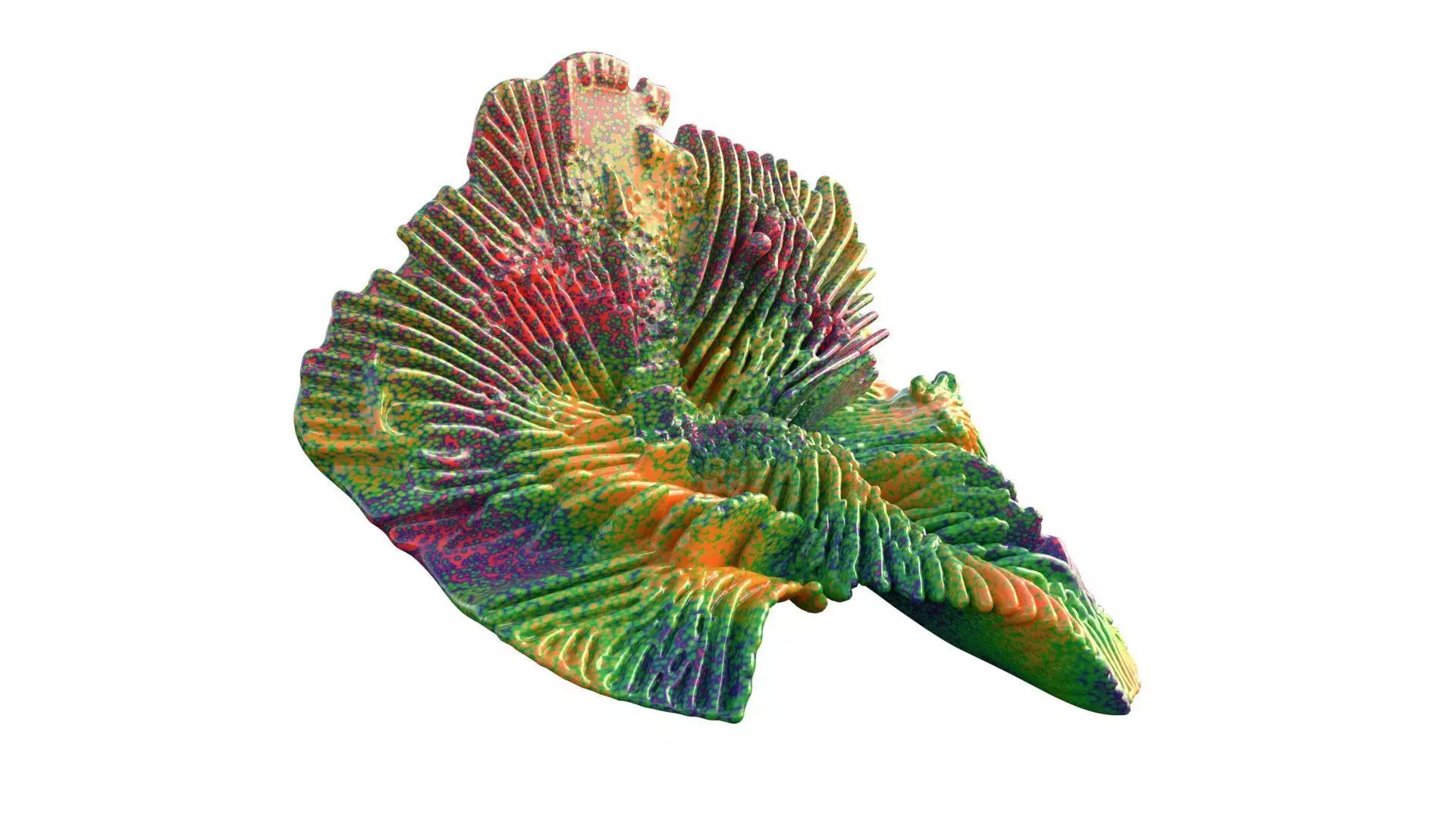 Coral Reef 16 Low-poly 3D model