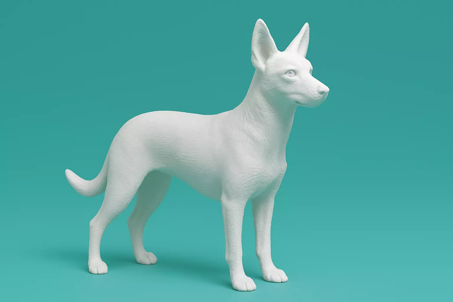 Portuguese Podengo Animal 3D print model_0