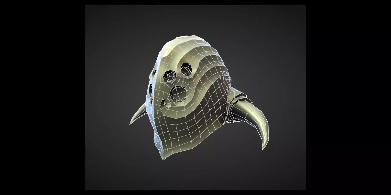 15 HELMETS Low poly and high poly Free 3D model_3