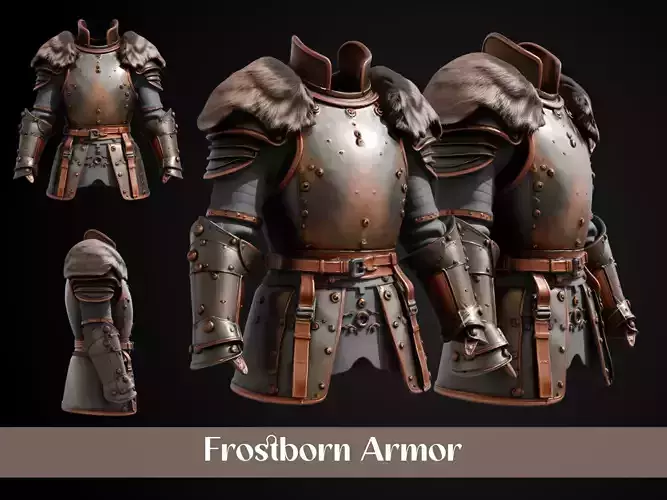 Stylized Viking Armor - Frostborn