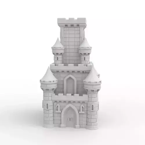 Castle 3D Print Model