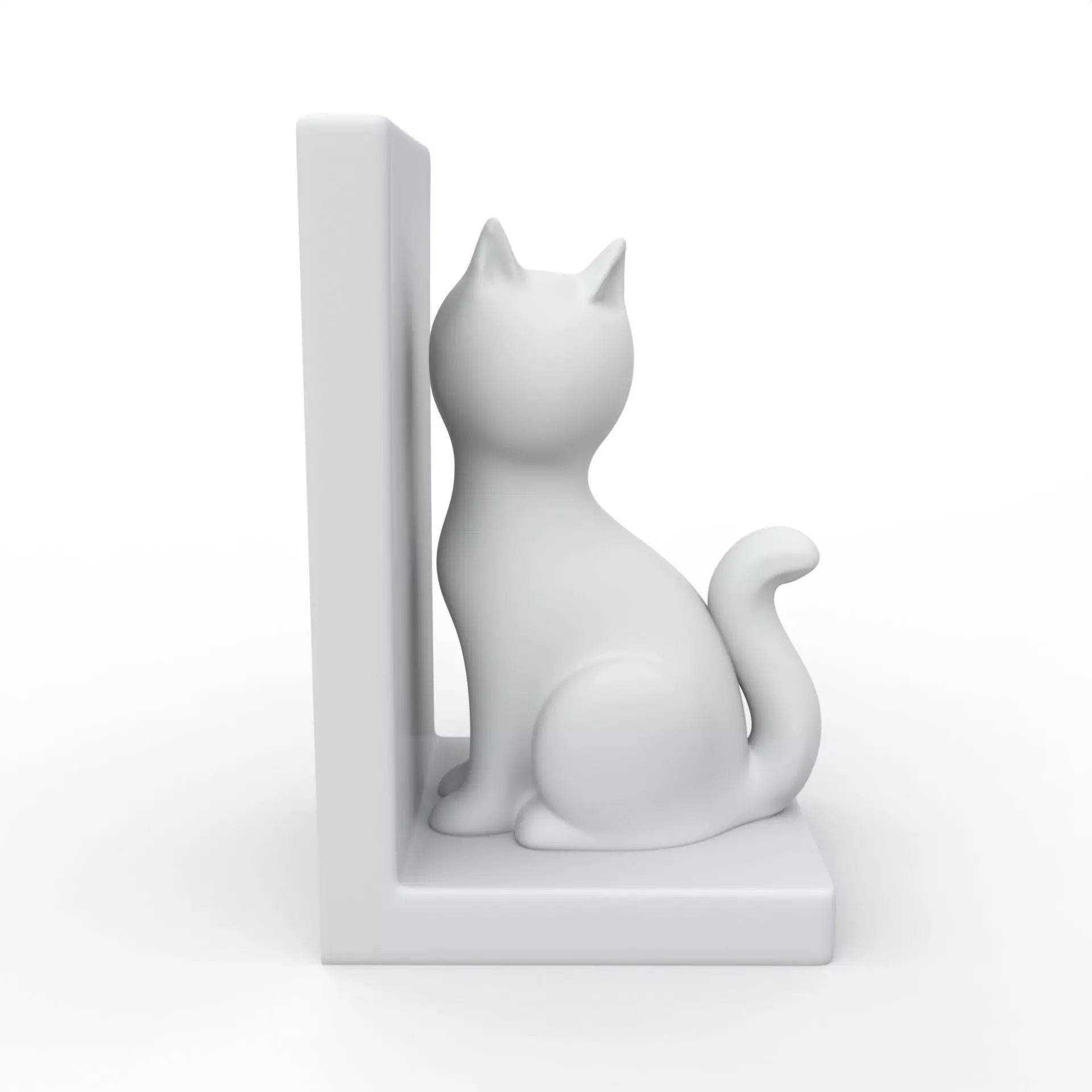 Cat Book Holder 3D Print Model 3D print model