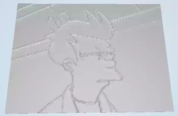 Futurama Fry Lithophane
