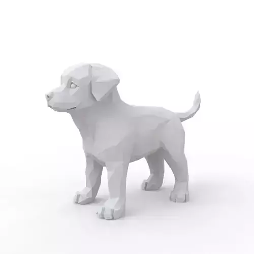 Dog 3D Print Model