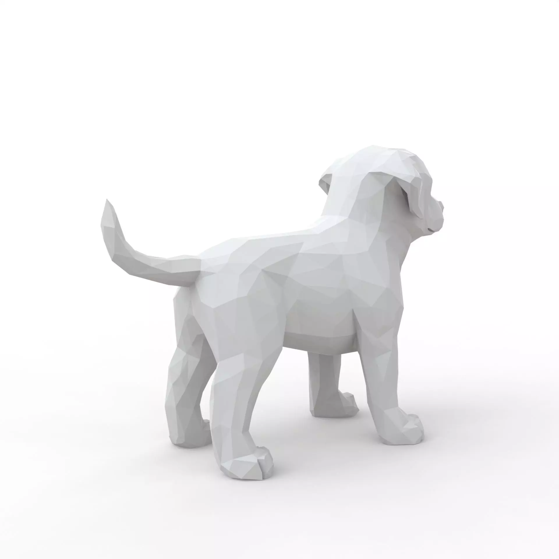 Dog 3D Print Model 3D print model_3