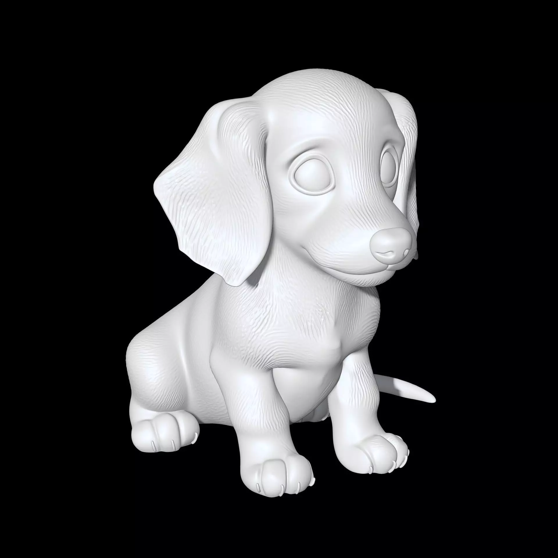 Dog 3D Print Model 3D print model_0