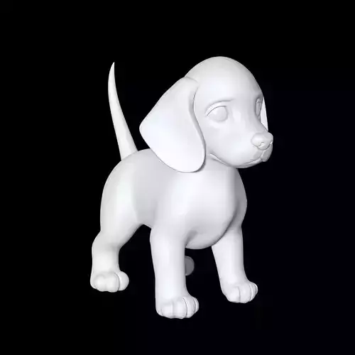 Dog 3D Print Model
