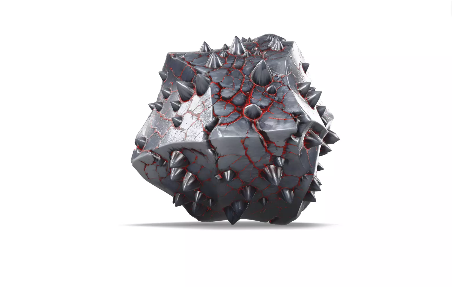 Alien Rock Pack Vol 6 Low-poly 3D model_11