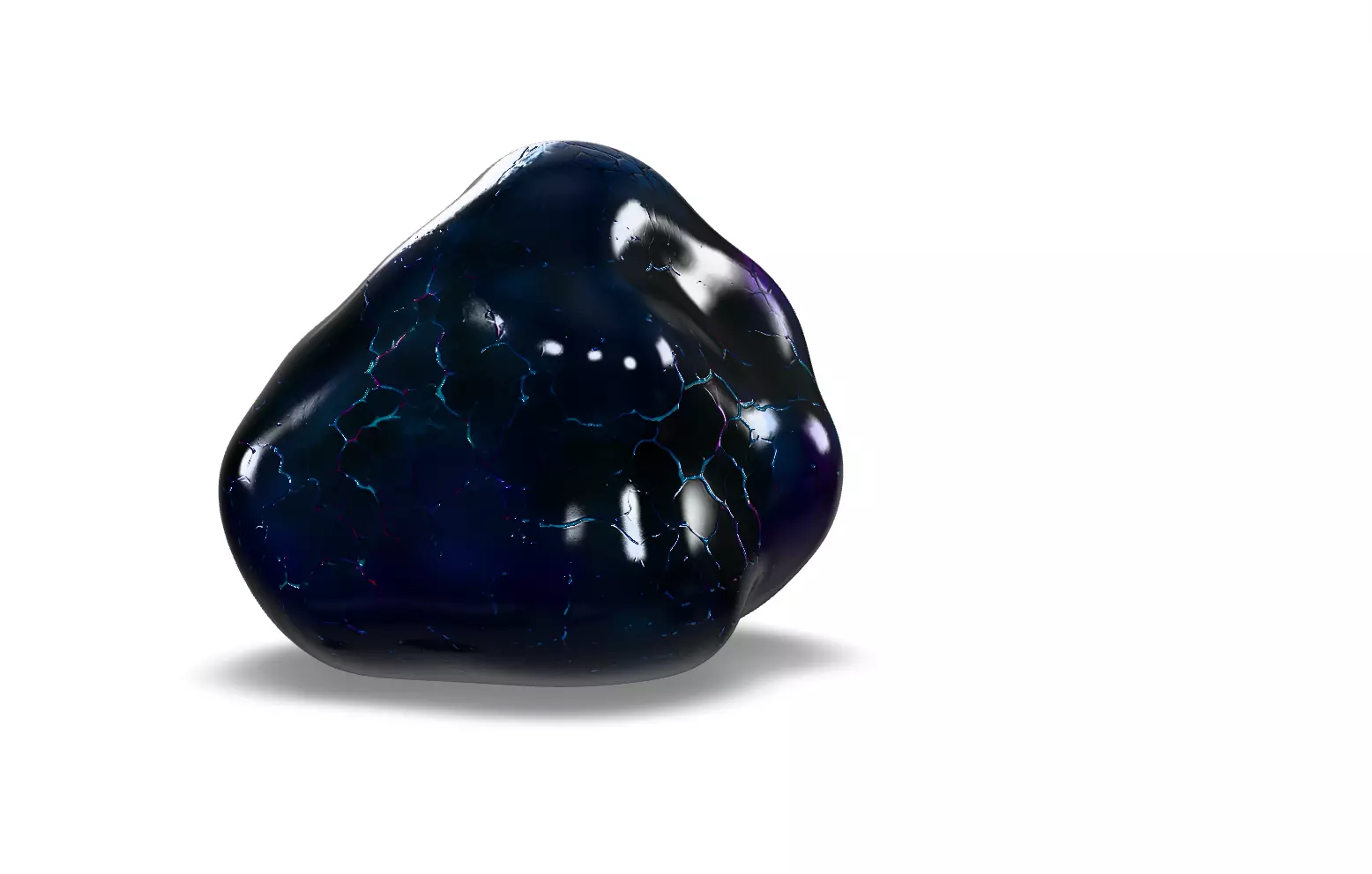 Alien Rock Pack Vol 6 Low-poly 3D model_29