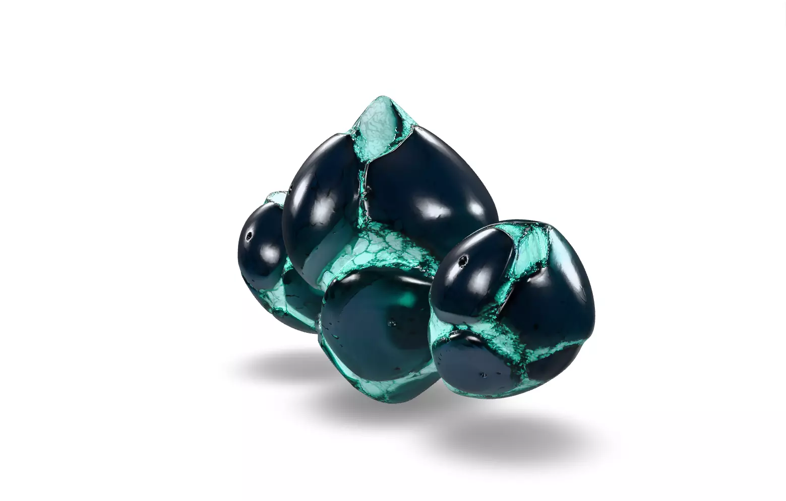 Alien Rock Pack Vol 6 Low-poly 3D model_15