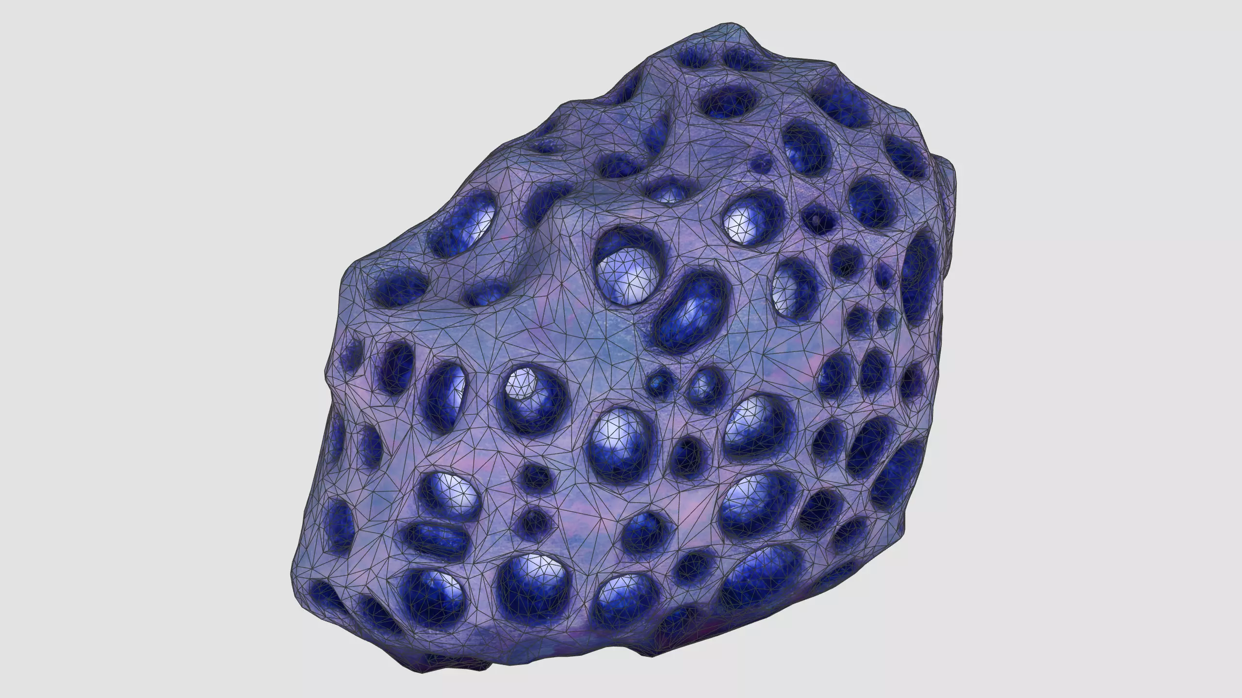 Alien Rock Pack Vol 6 Low-poly 3D model_5