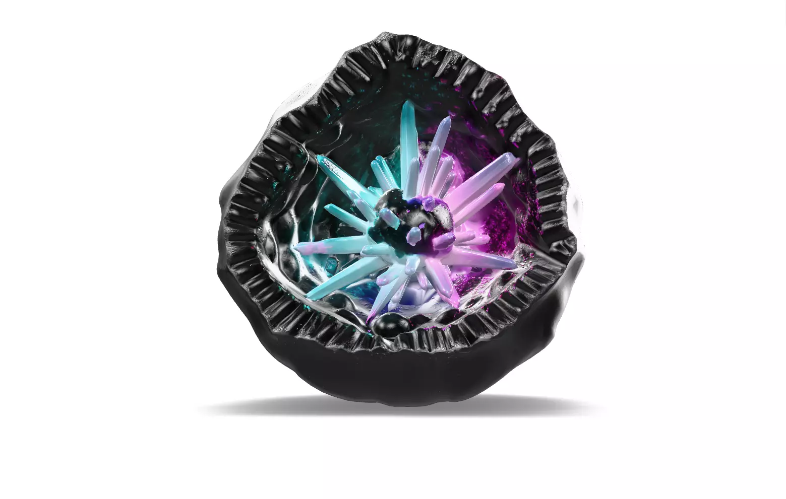 Alien Rock Pack Vol 6 Low-poly 3D model_9