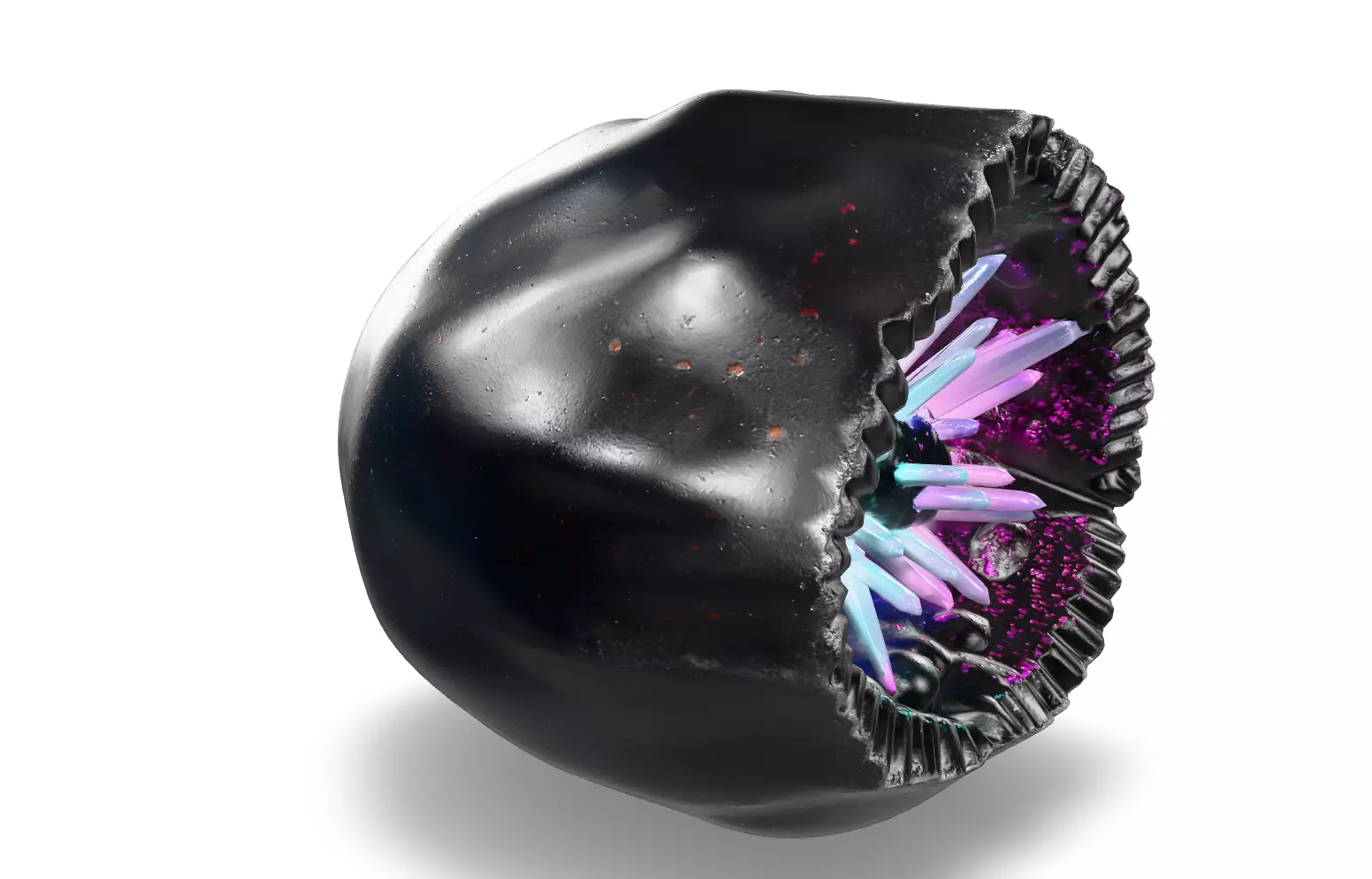 Alien Rock Pack Vol 6 Low-poly 3D model_6