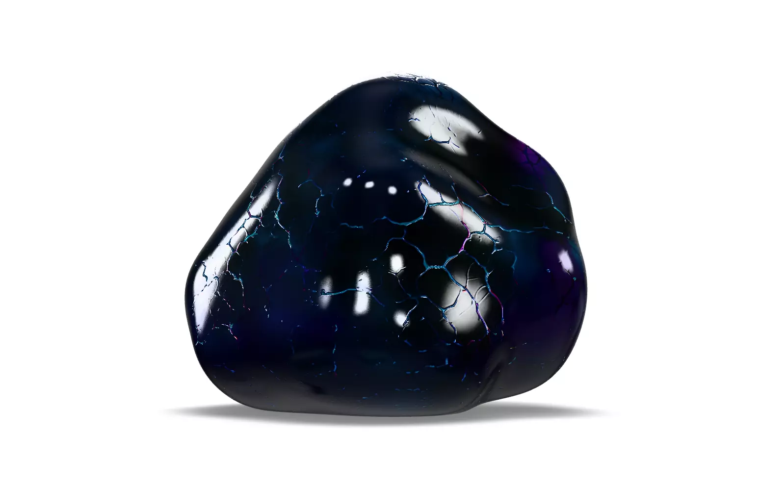 Alien Rock Pack Vol 6 Low-poly 3D model_27