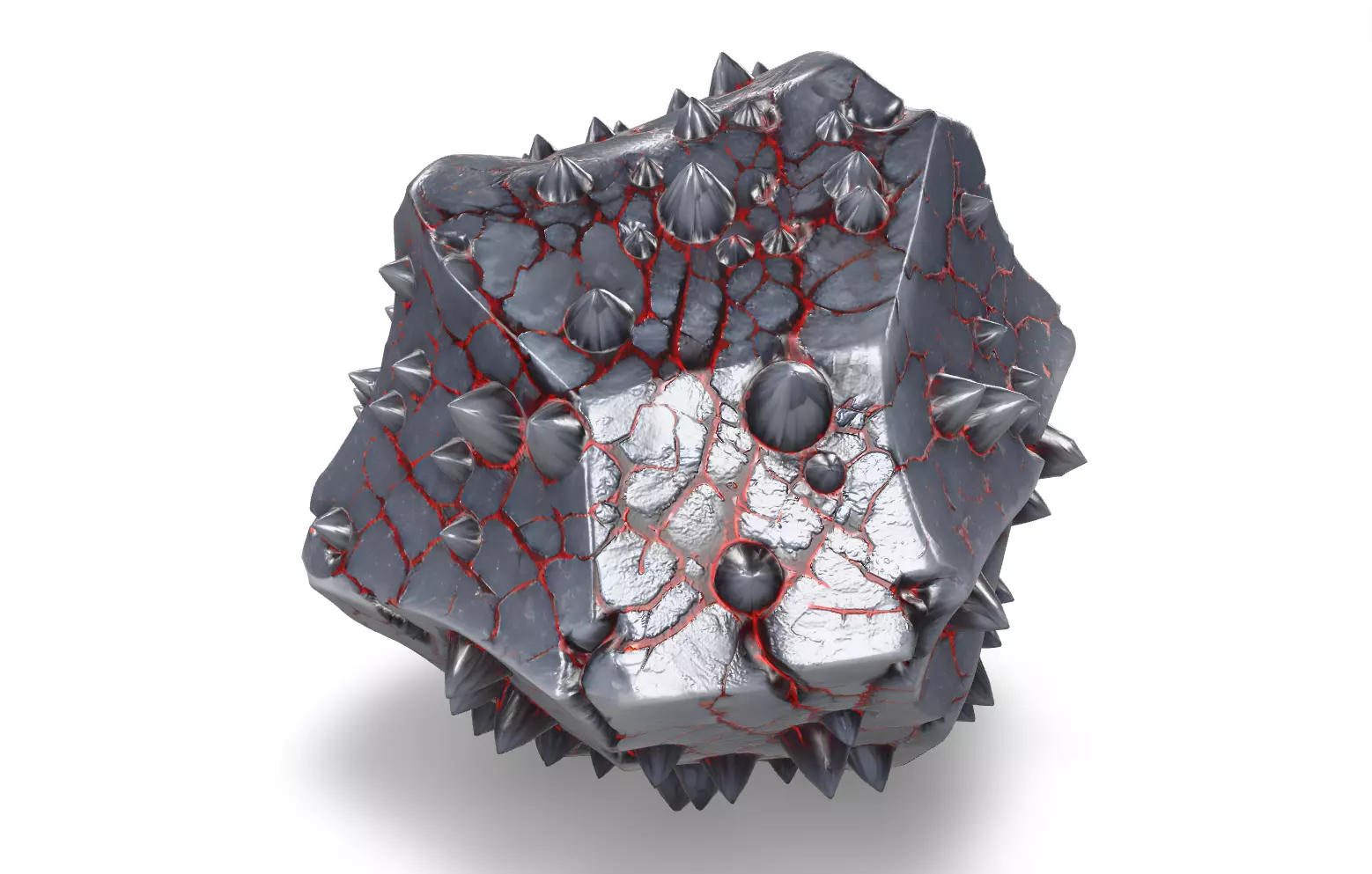 Alien Rock Pack Vol 6 Low-poly 3D model_12