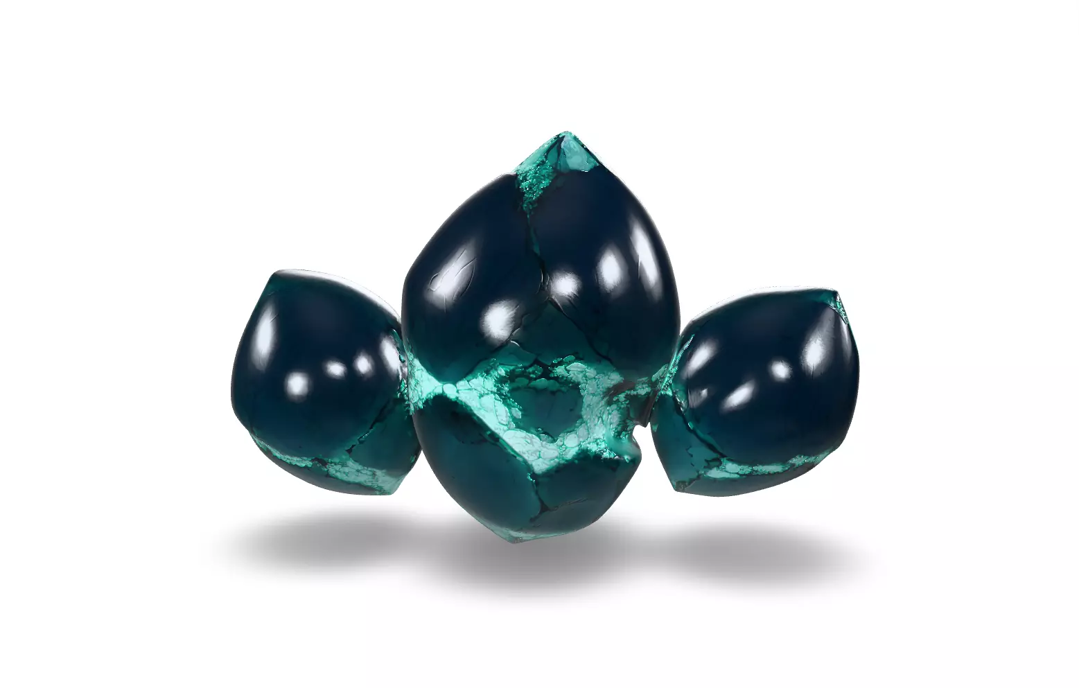 Alien Rock Pack Vol 6 Low-poly 3D model_16